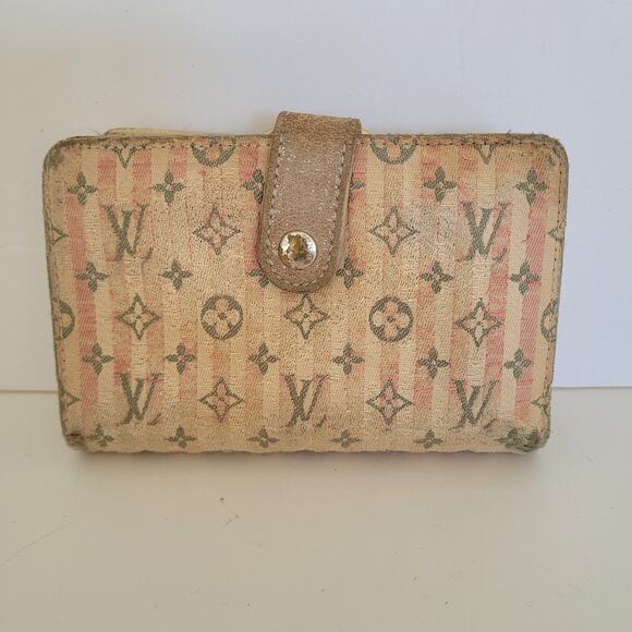 Louis Vuitton Handbags - Vintage Louis Vuitton Monogram Rayures Canvas Wallet French Coinpouch TH3087